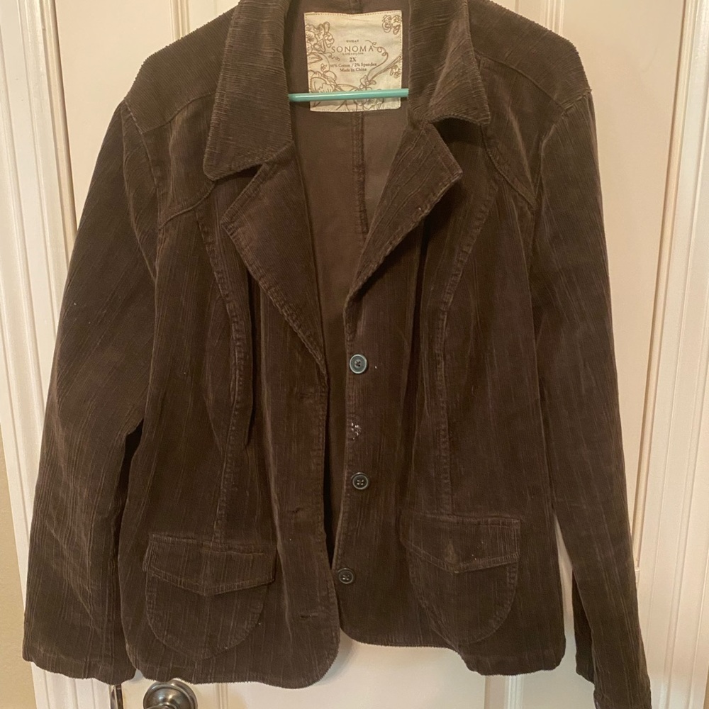 Sonoma Brown Corduroy jacket